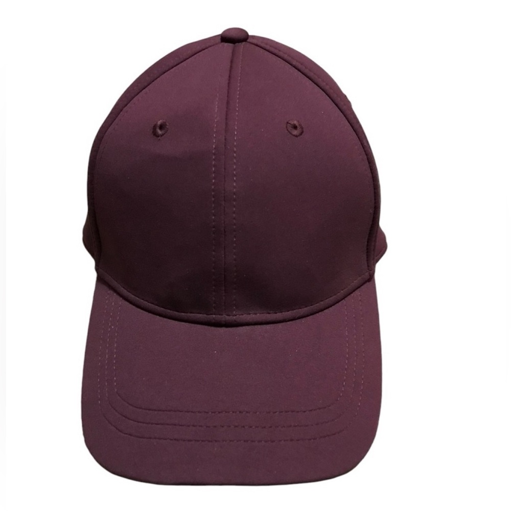 Lululemon Hat Strapback Adult Fast Free Running Womens Wine Burgundy OS